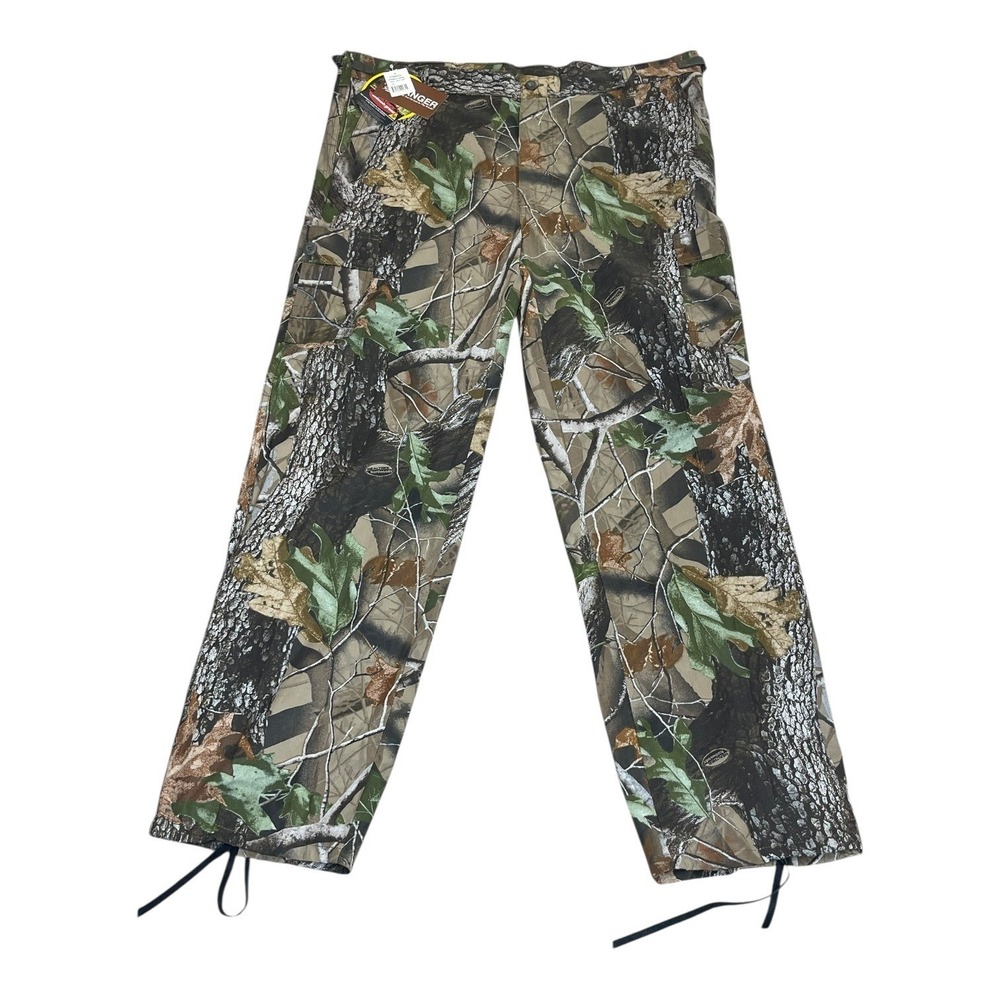 NEW Ranger Mens 3XL Realtree Hardwoods‎ Green Camo 6-Pocket Cargo Hunting Pants